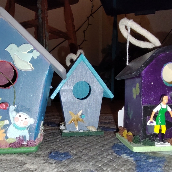 Handcrafted Birdhouses - Picture 1 of 9